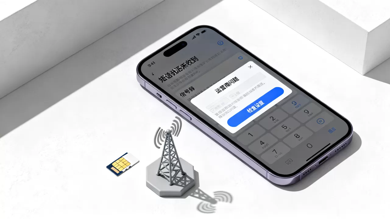 发送验证码一直收不到短信是什么原因，怎么解决