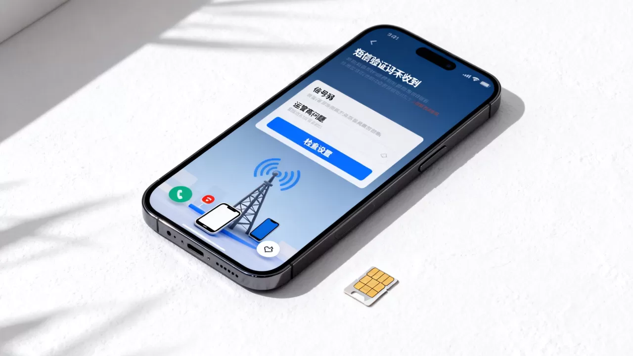 发送验证码一直收不到短信是什么原因，怎么解决