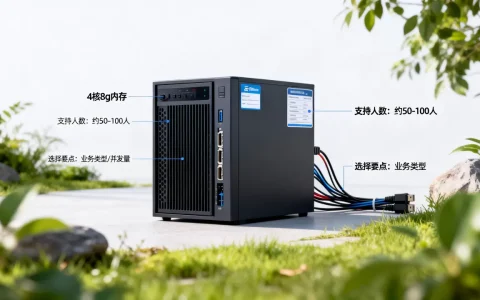 云服务器4核8g内存能支持多少人，怎么选？