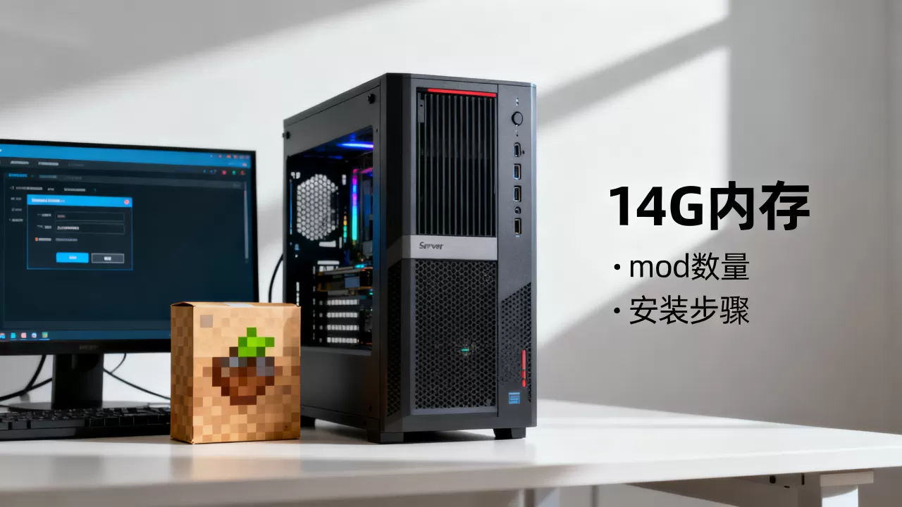 我的世界服务器14G内存能加多少mod，怎么加mod？