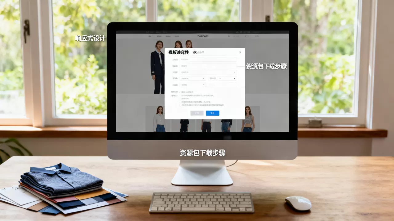 服装网站模板设置时需要注意哪些关键要素?,怎么下载模板资源包 服装网站模板设置时需要注意哪些关键要素?,怎么下载模板资源包