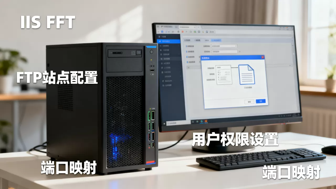 IIS FTP服务器如何快速构建FTP站点？，怎么设置
