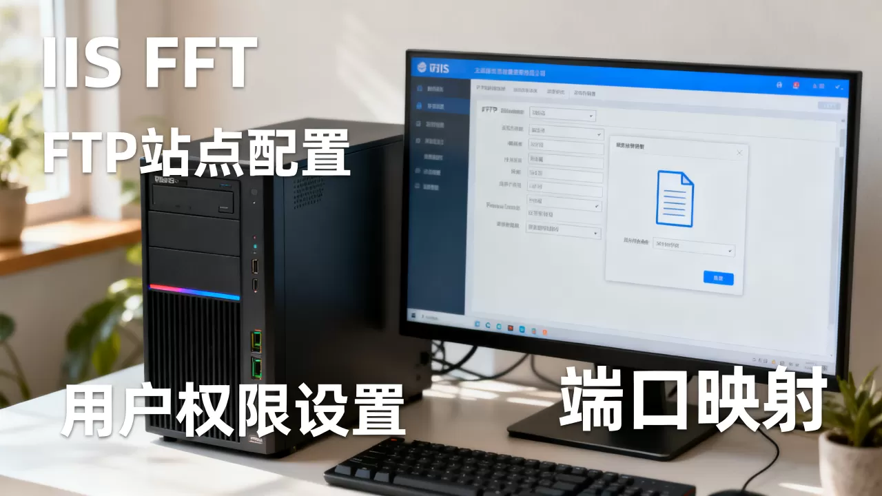IIS FTP服务器如何快速构建FTP站点？，怎么设置