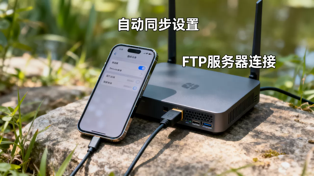 如何实现iOS与FTP服务器自动同步，怎么设置？