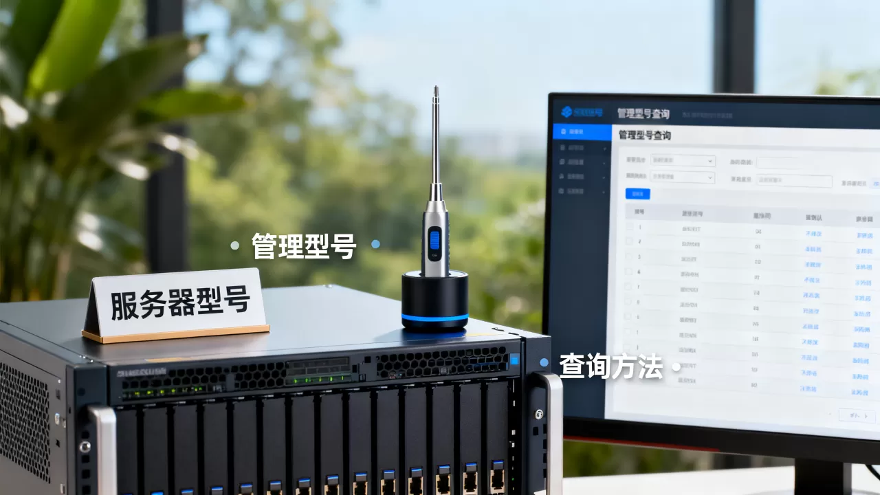 服务器型号和管理型号有什么区别？怎么查？