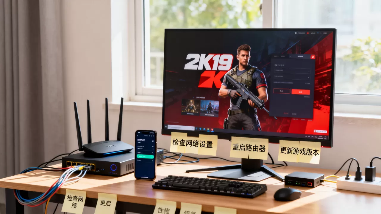 2k19为什么连接不上服务器，怎么解决？