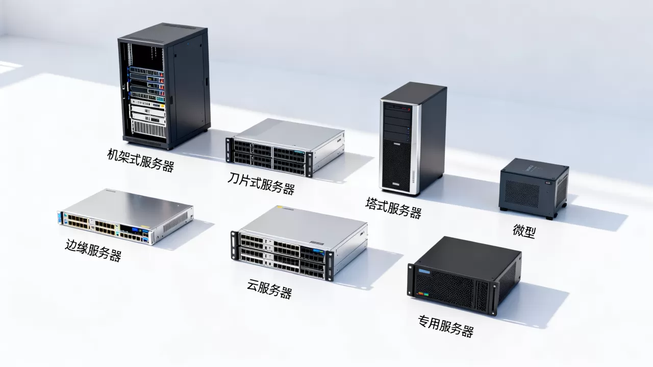 你知道7类网络服务器有哪些吗，服务器怎么选？