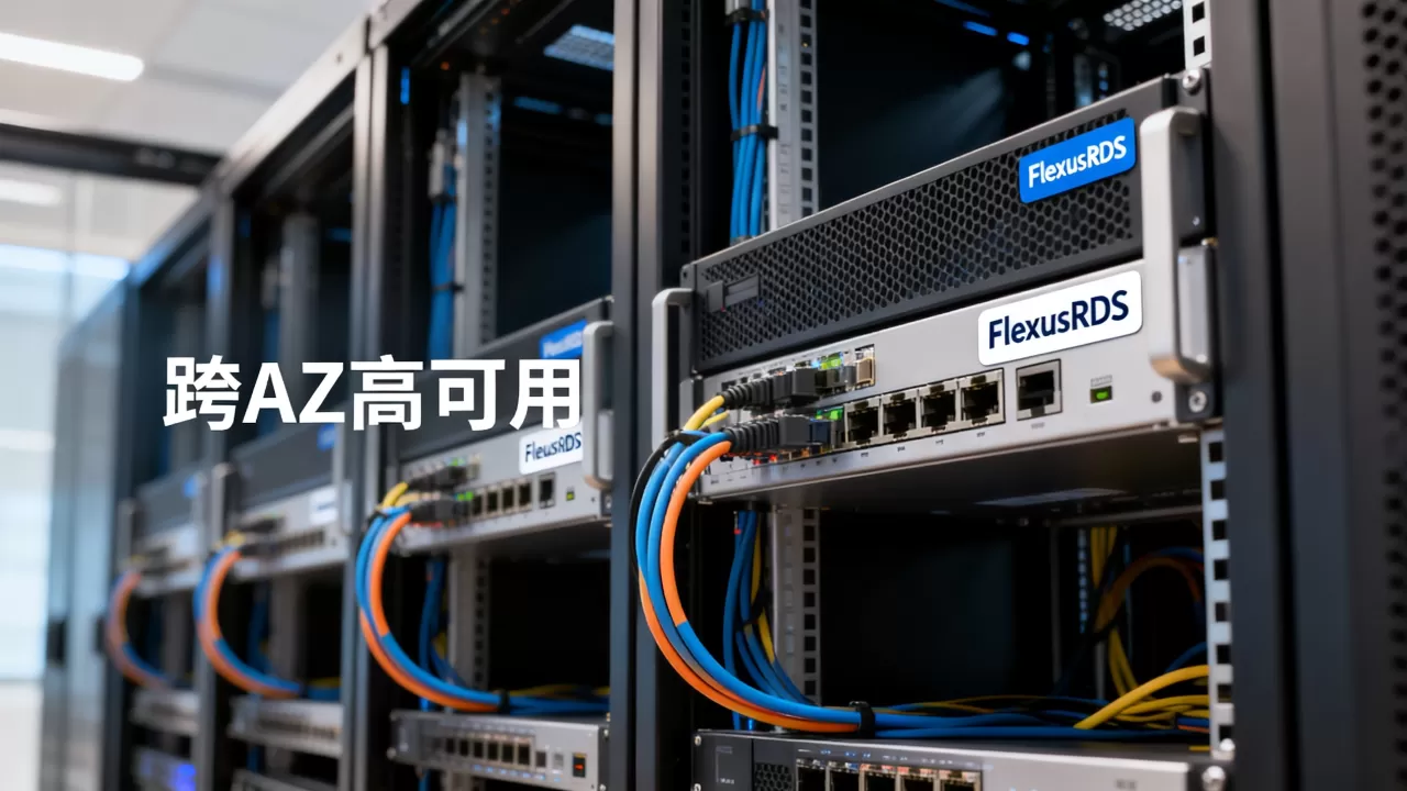 服务器负载量FlexusRDS支持跨AZ高可用吗，怎么办？