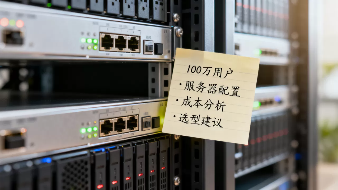 100万用户APP服务器一年多少钱，怎么选？