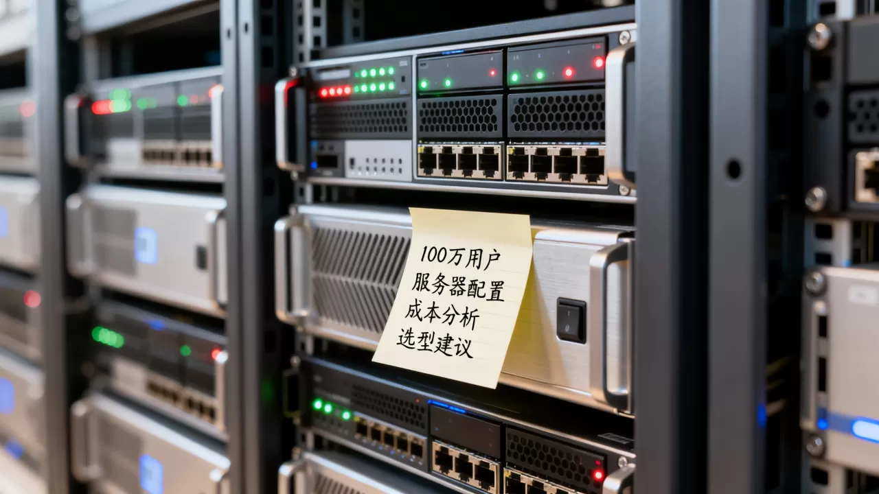 100万用户APP服务器一年多少钱，怎么选？