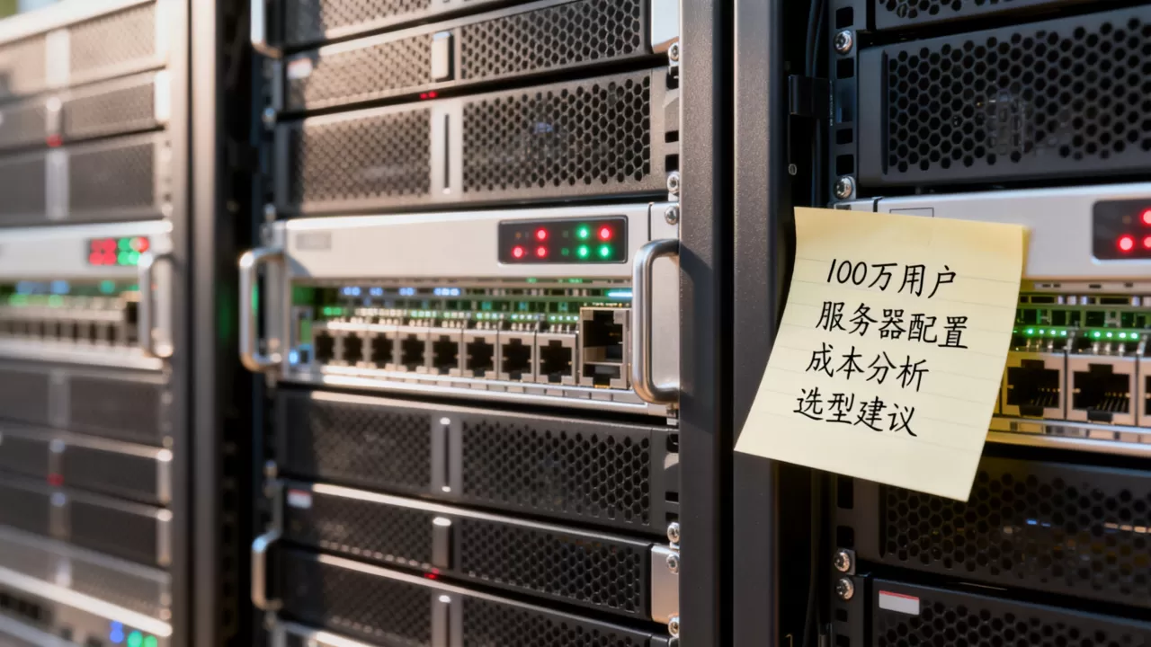 100万用户APP服务器一年多少钱，怎么选？