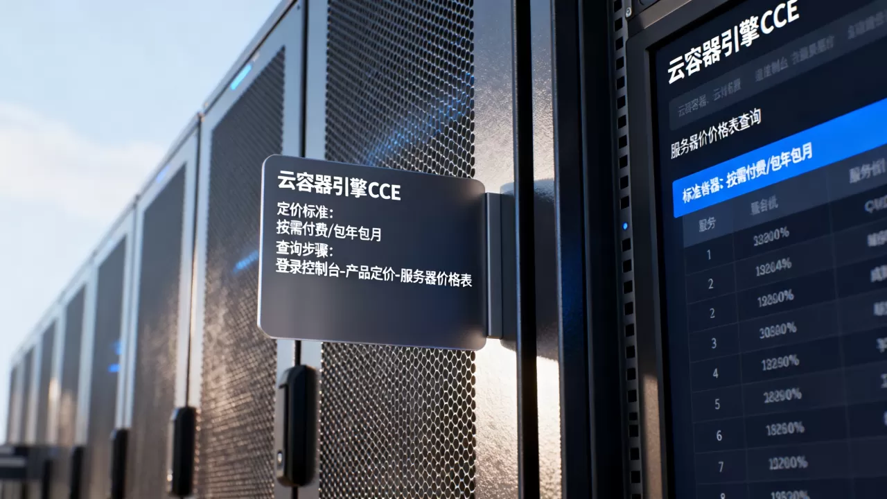云容器引擎CCE的定价标准是什么,服务器价格表怎么查询 云容器引擎CCE的定价标准是什么,服务器价格表怎么查询