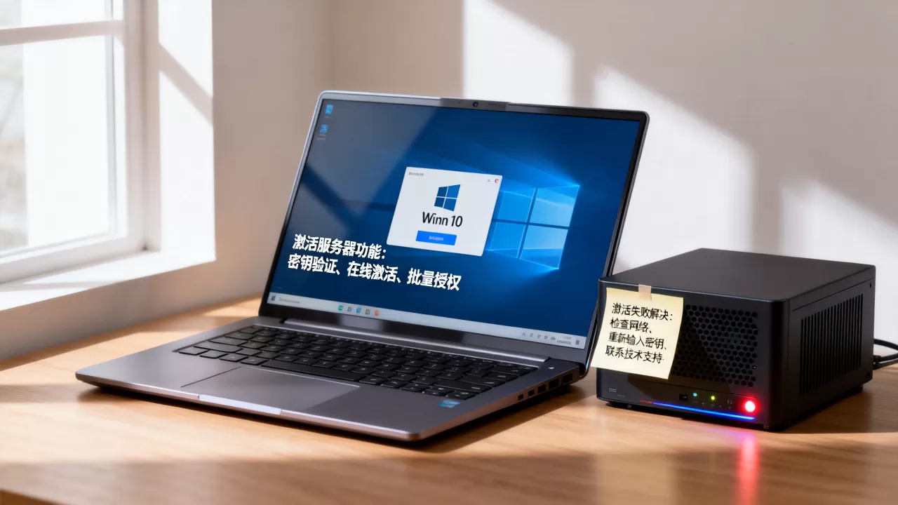 win10激活服务器功能有哪些？，激活失败怎么办
