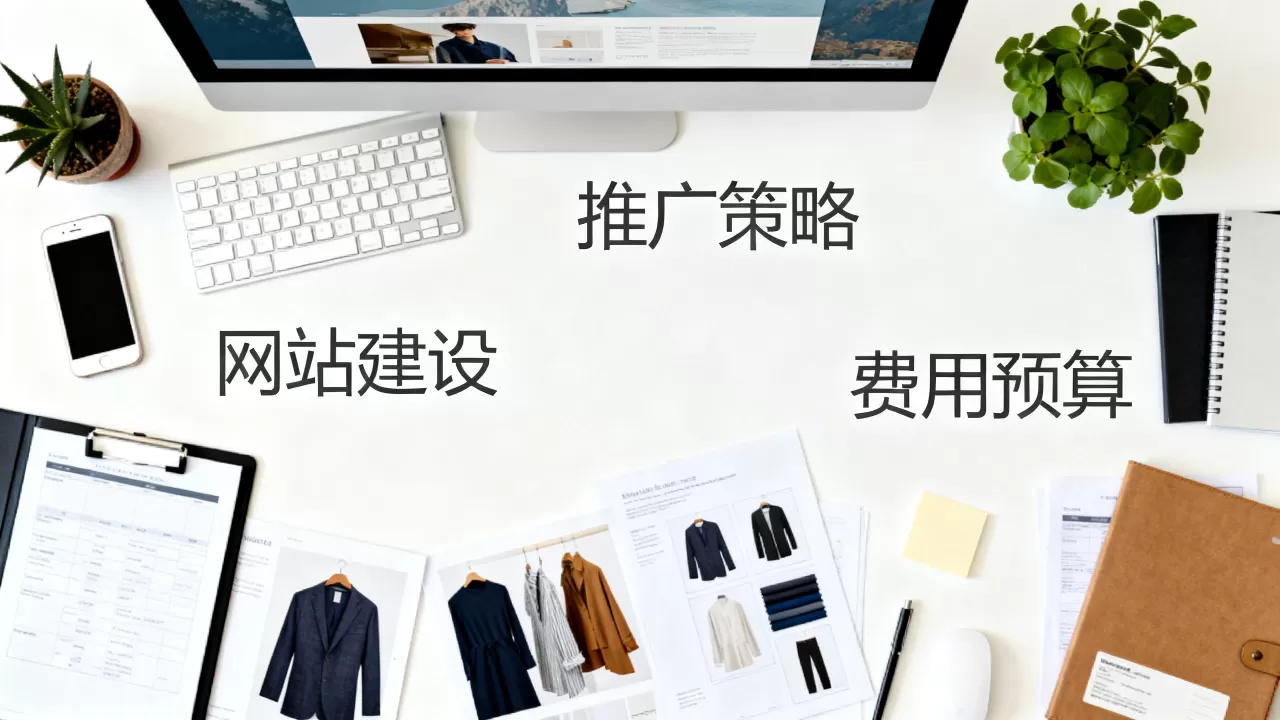 服装行业网站建设及推广怎么做，需要多少钱？