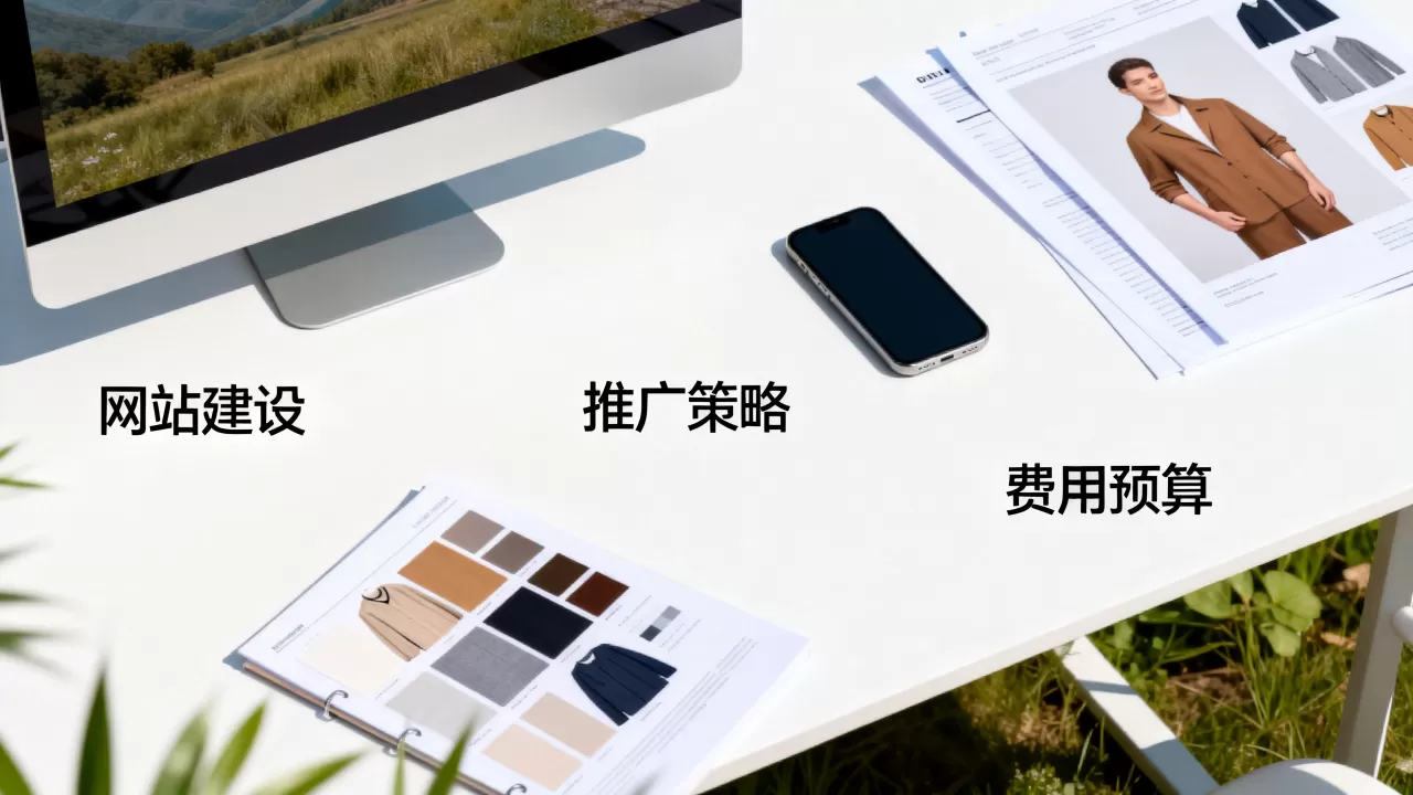服装行业网站建设及推广怎么做，需要多少钱？