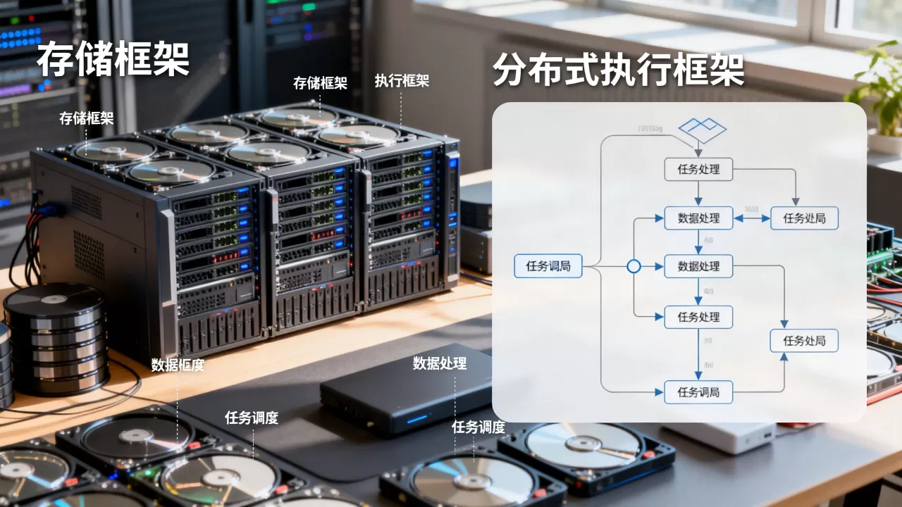 分布式存储框架和分布式执行框架的区别是什么，怎么选？