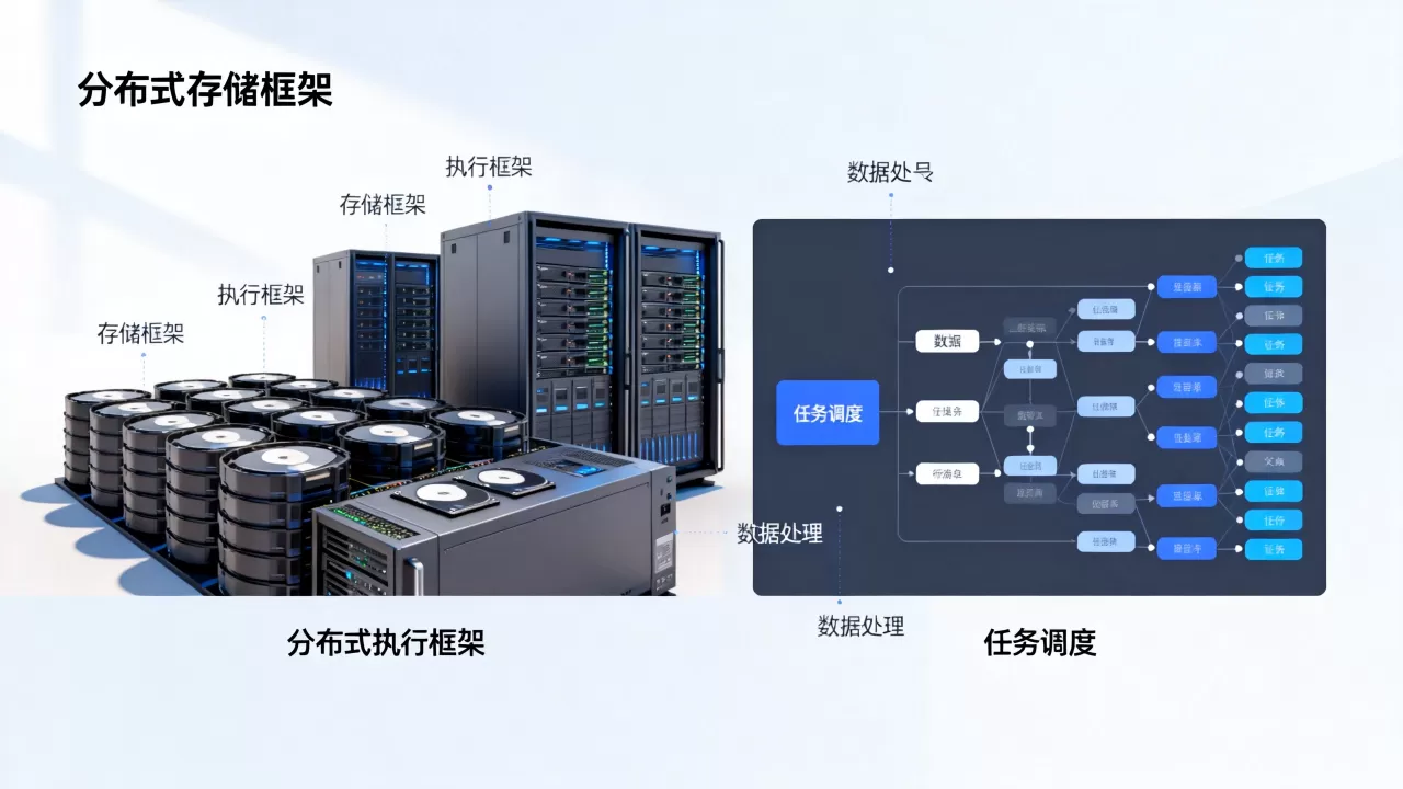 分布式存储框架和分布式执行框架的区别是什么，怎么选？