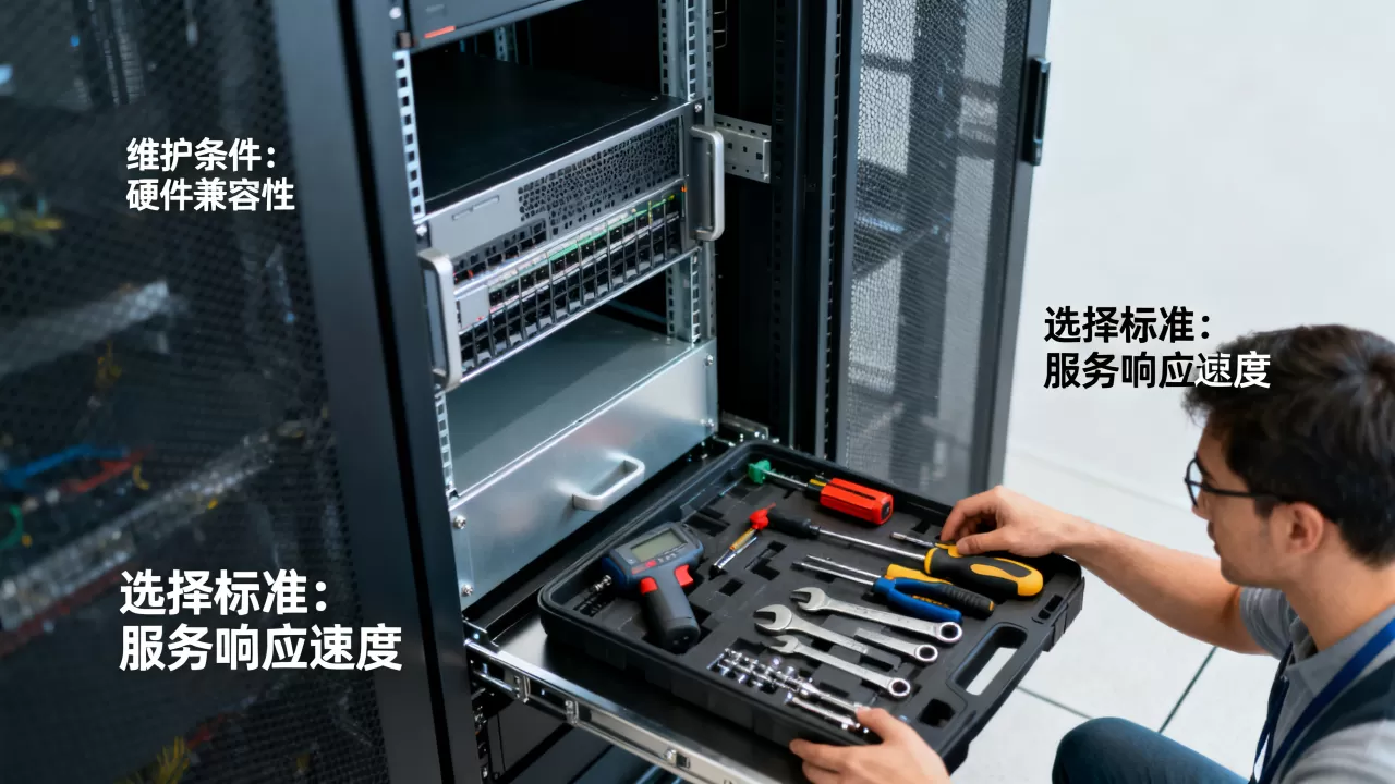 服务器厂家维护厂家型号需要满足什么条件，如何选择？