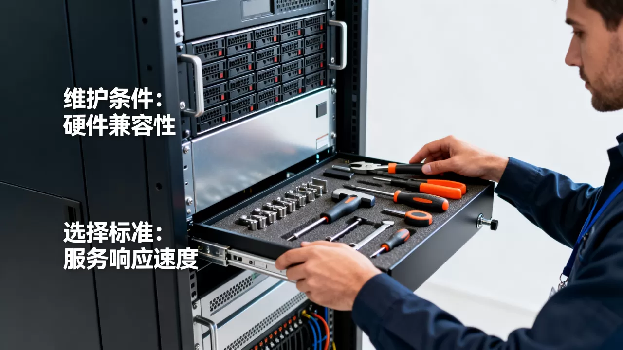 服务器厂家维护厂家型号需要满足什么条件，如何选择？