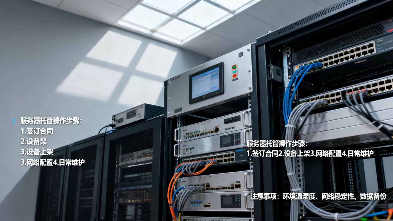 服务器托管业务委托管理如何操作，有哪些注意事项？