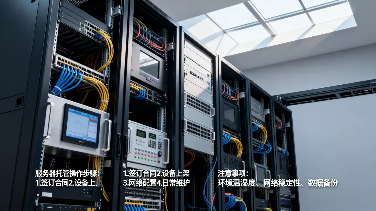服务器托管业务委托管理如何操作，有哪些注意事项？