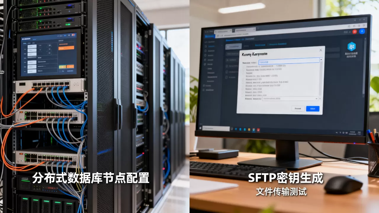 分布式数据库怎么搭建？, SFTP搭建步骤有哪些