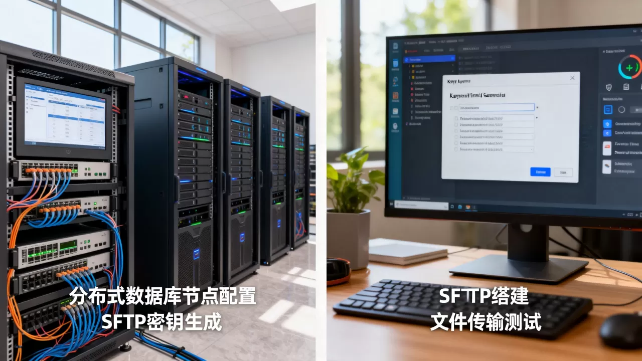 分布式数据库怎么搭建？, SFTP搭建步骤有哪些