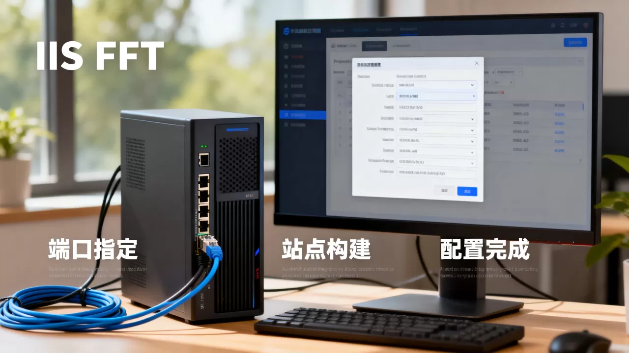 IIS FTP服务器端口怎么指定？，怎么快速构建站点？