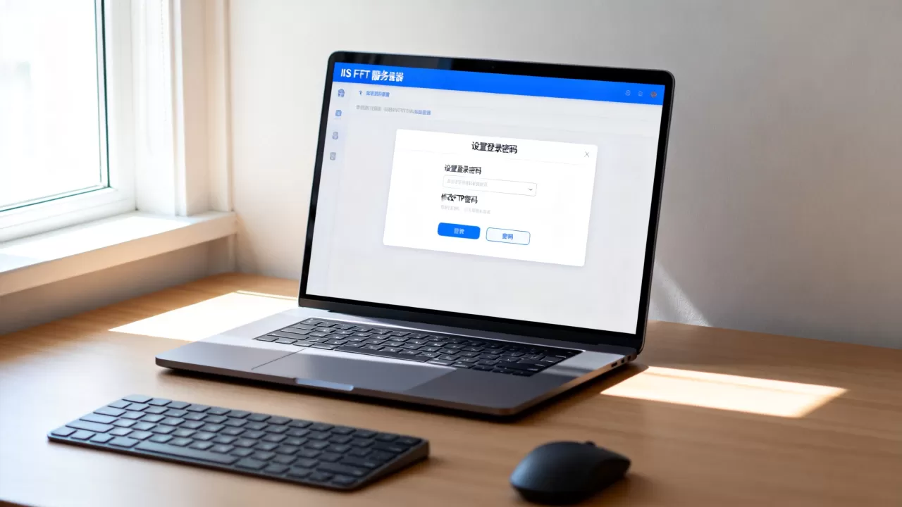 如何设置IIS FTP服务器登录密码？,FTP密码怎么修改？