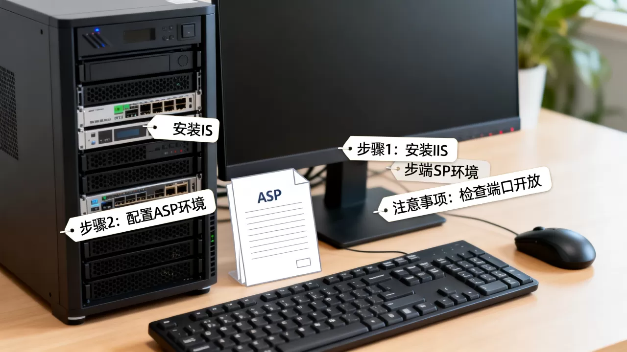 服务器配置ASP的详细步骤是什么，有哪些注意事项？
