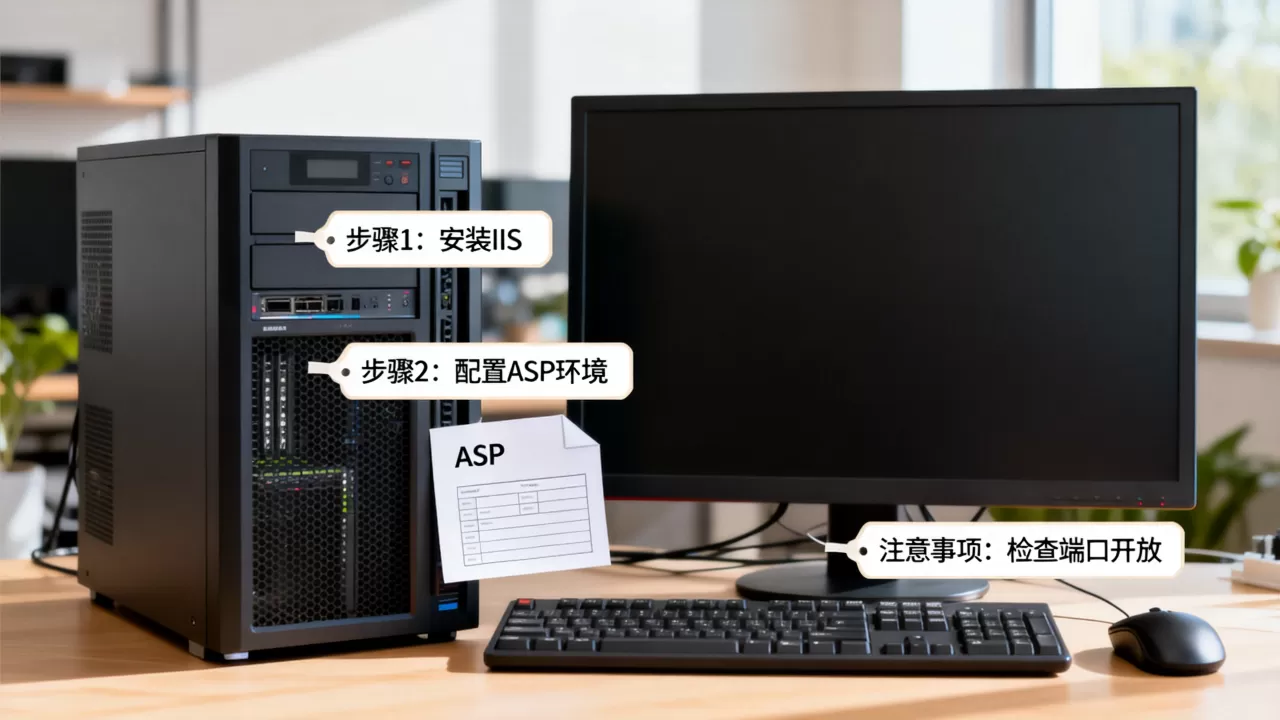 服务器配置ASP的详细步骤是什么，有哪些注意事项？