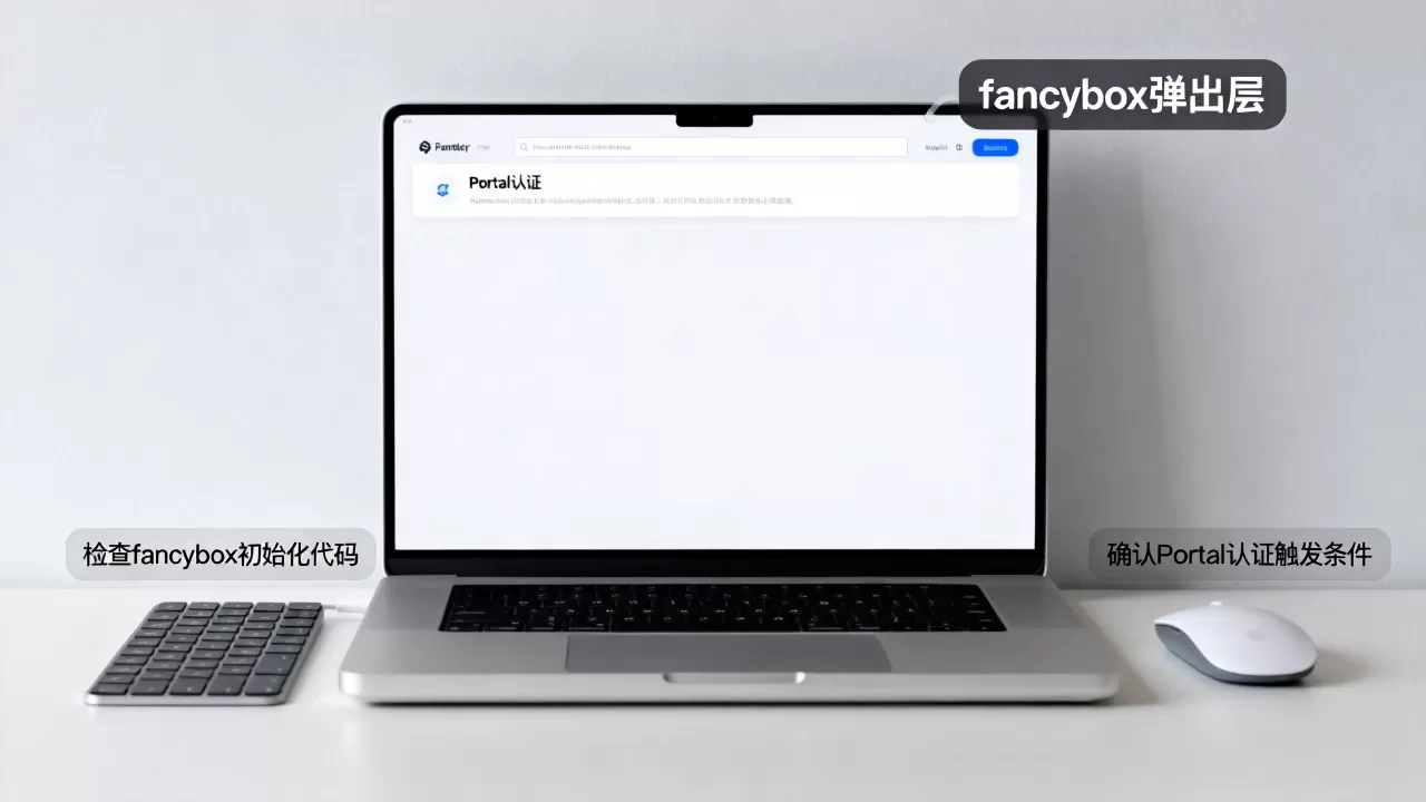 fancybox弹出层Portal认证未弹出怎么办,为什么? fancybox弹出层Portal认证未弹出怎么办,为什么?