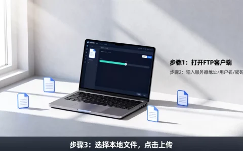 FTP上传网站教程有哪些步骤？，FTP怎么上传？