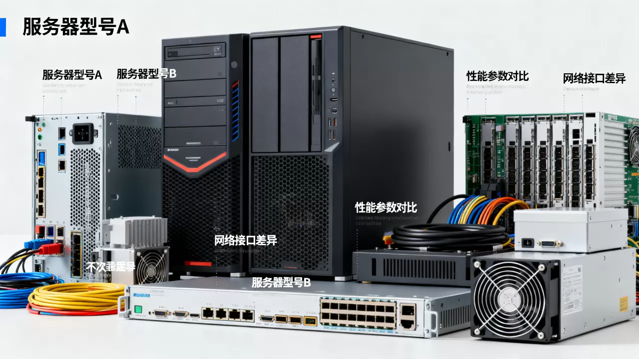 四推一口究竟是哪些服务器？，都有什么区别