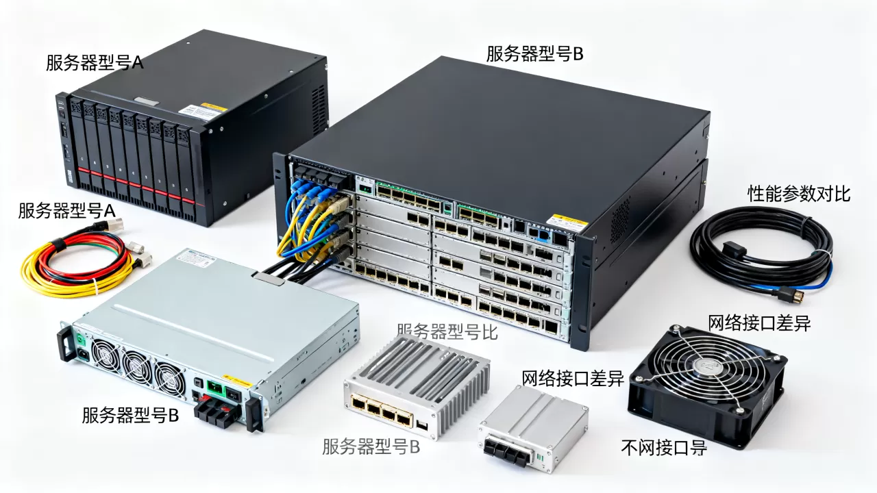 四推一口究竟是哪些服务器？，都有什么区别