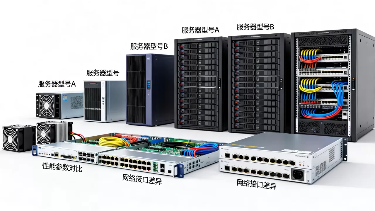 四推一口究竟是哪些服务器？，都有什么区别