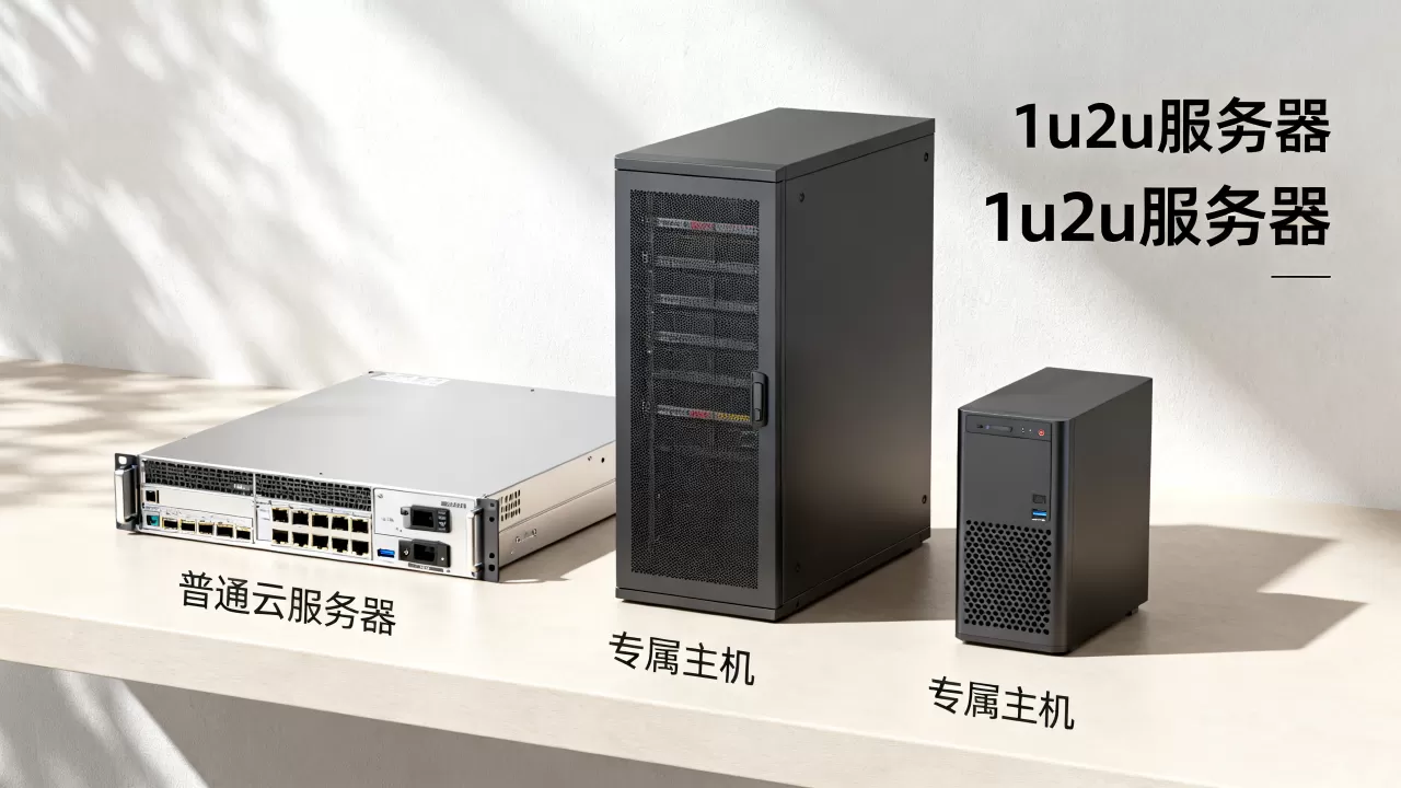 服务器1u2u与专属主机和普通云服务器有何区别，哪个好？