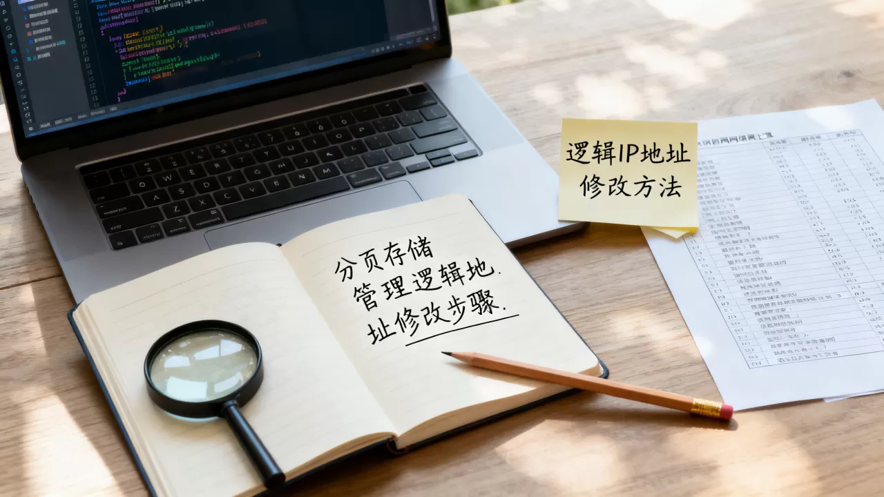 如何修改分页存储管理逻辑地址?,逻辑IP地址怎么修改? 如何修改分页存储管理逻辑地址?,逻辑IP地址怎么修改?