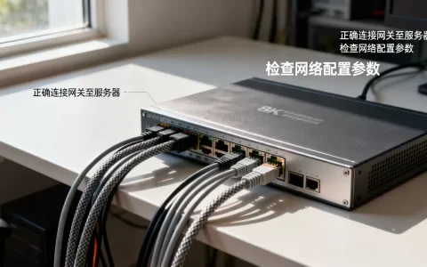 服务器配置网关的正确方法是什么？，有哪些注意事项？