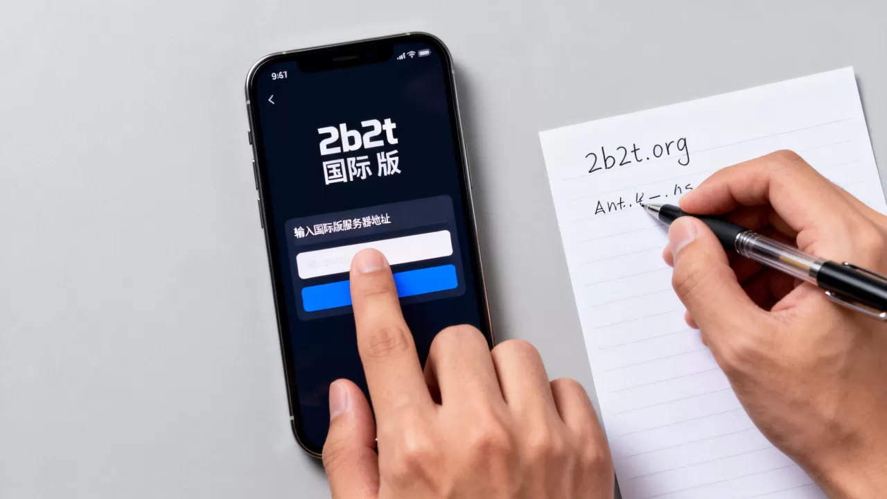 2b2t服务器手机版怎么进国际版，怎么玩