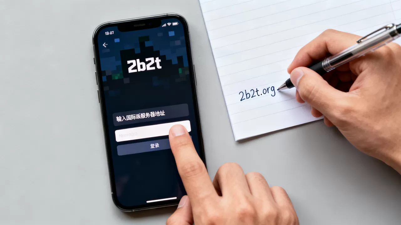 2b2t服务器手机版怎么进国际版，怎么玩