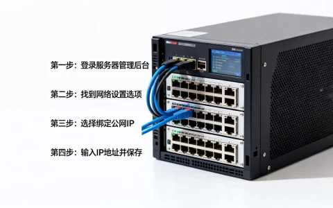 服务器如何正确绑定公网ip地址，操作步骤有哪些