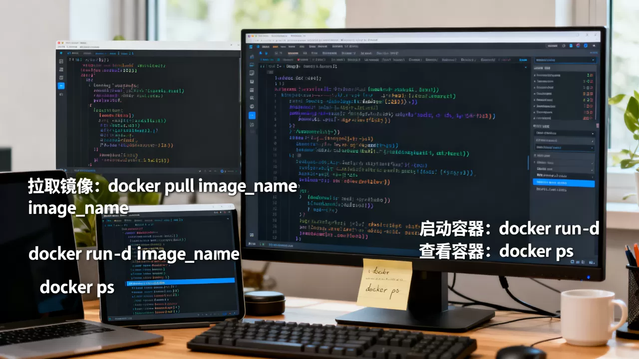 如何通过docker镜像启动容器？，步骤是什么？