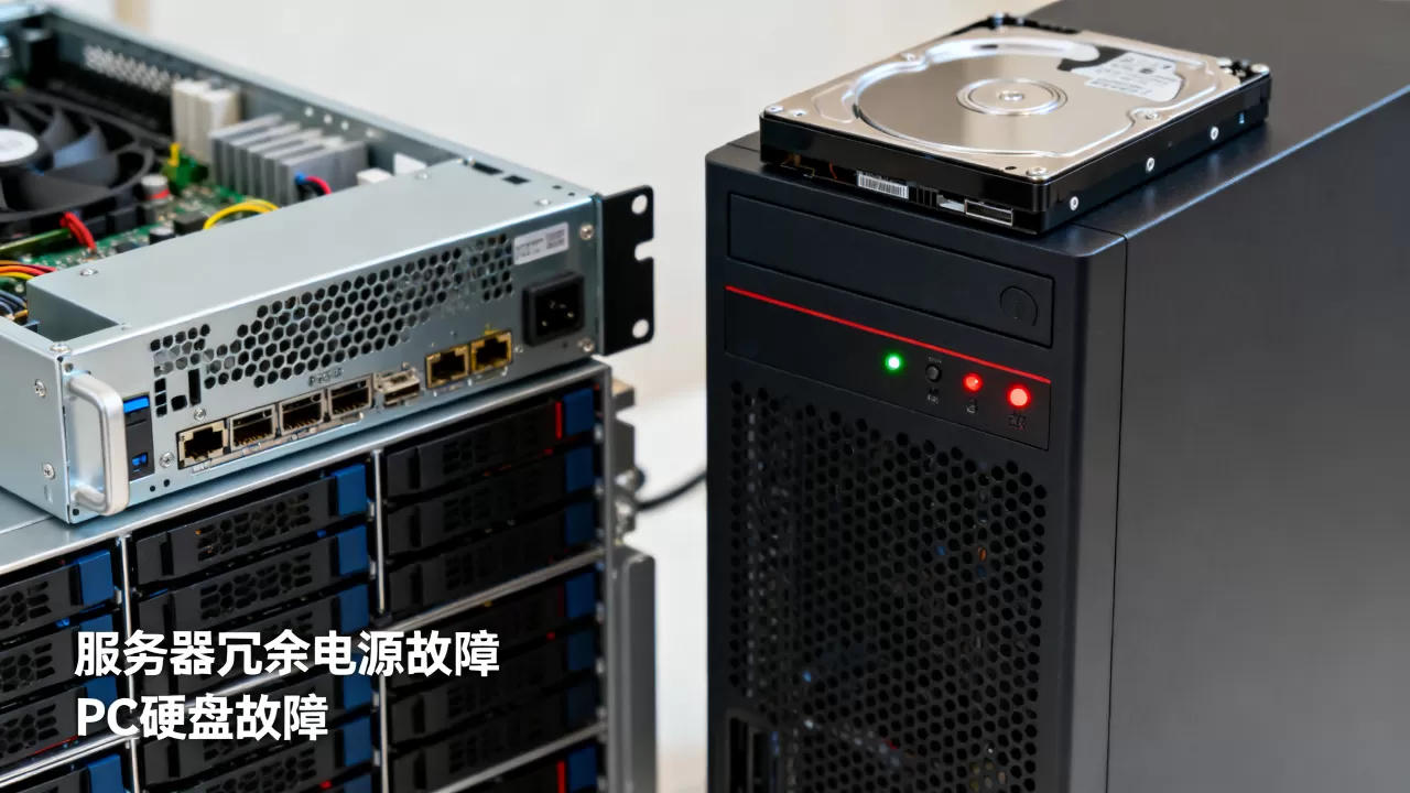 服务器与PC硬件故障有何不同?,为什么 服务器与PC硬件故障有何不同?,为什么