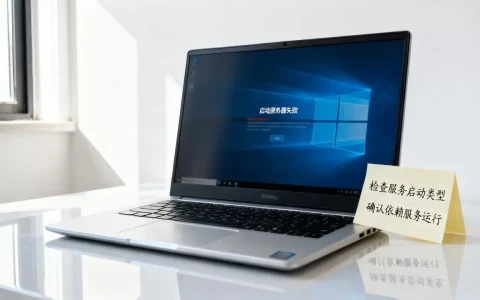 Win10打开启动服务器失败怎么回事，怎么解决？