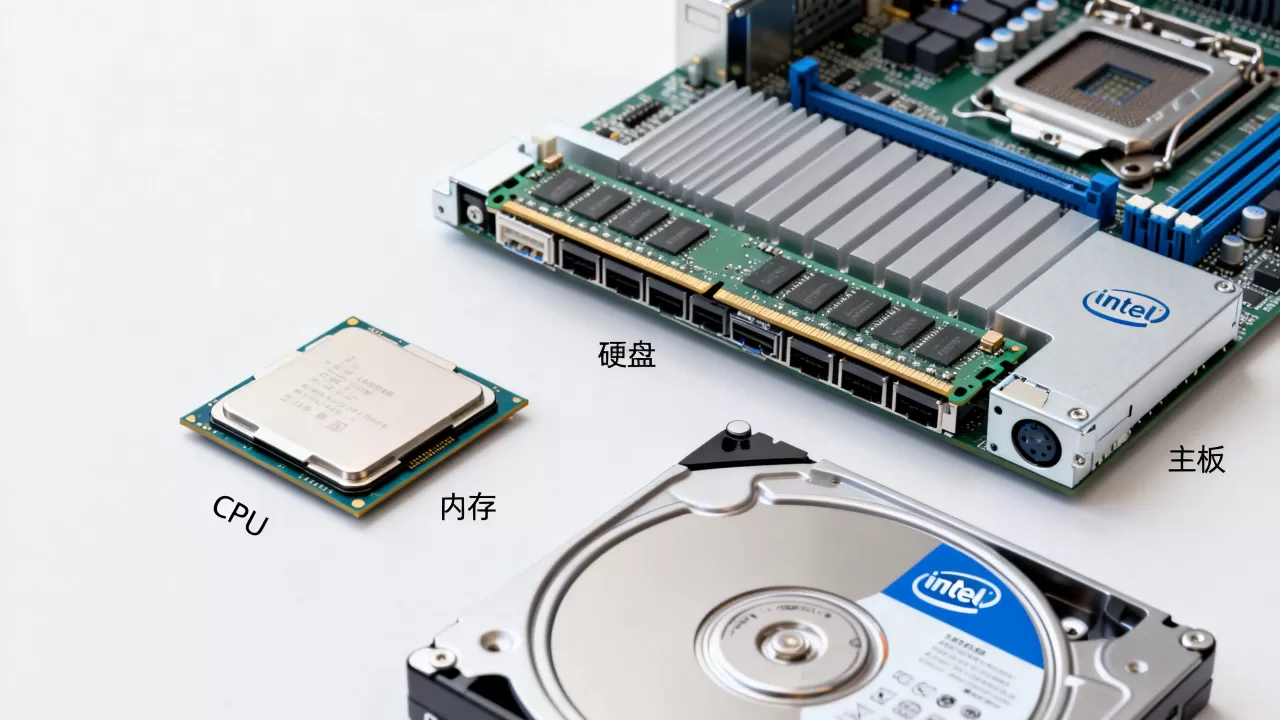 Intel架构服务器主要配件有哪些,怎么选 Intel架构服务器主要配件有哪些,怎么选