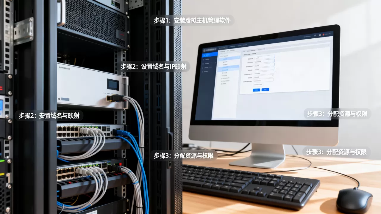 服务器怎么做虚拟主机?,虚拟主机配置步骤有哪些? 服务器怎么做虚拟主机?,虚拟主机配置步骤有哪些?