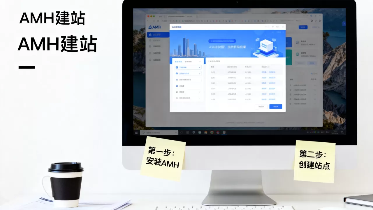 济南企业建站如何使用AMH建站，建站步骤有哪些？