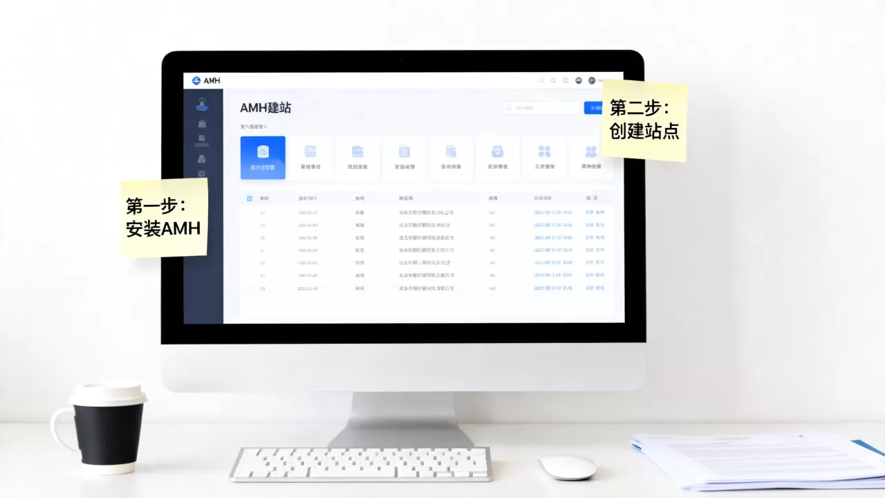 济南企业建站如何使用AMH建站，建站步骤有哪些？