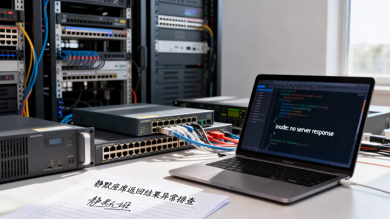 为什么inode未收到服务器回应静默座席却返回结果，怎么办